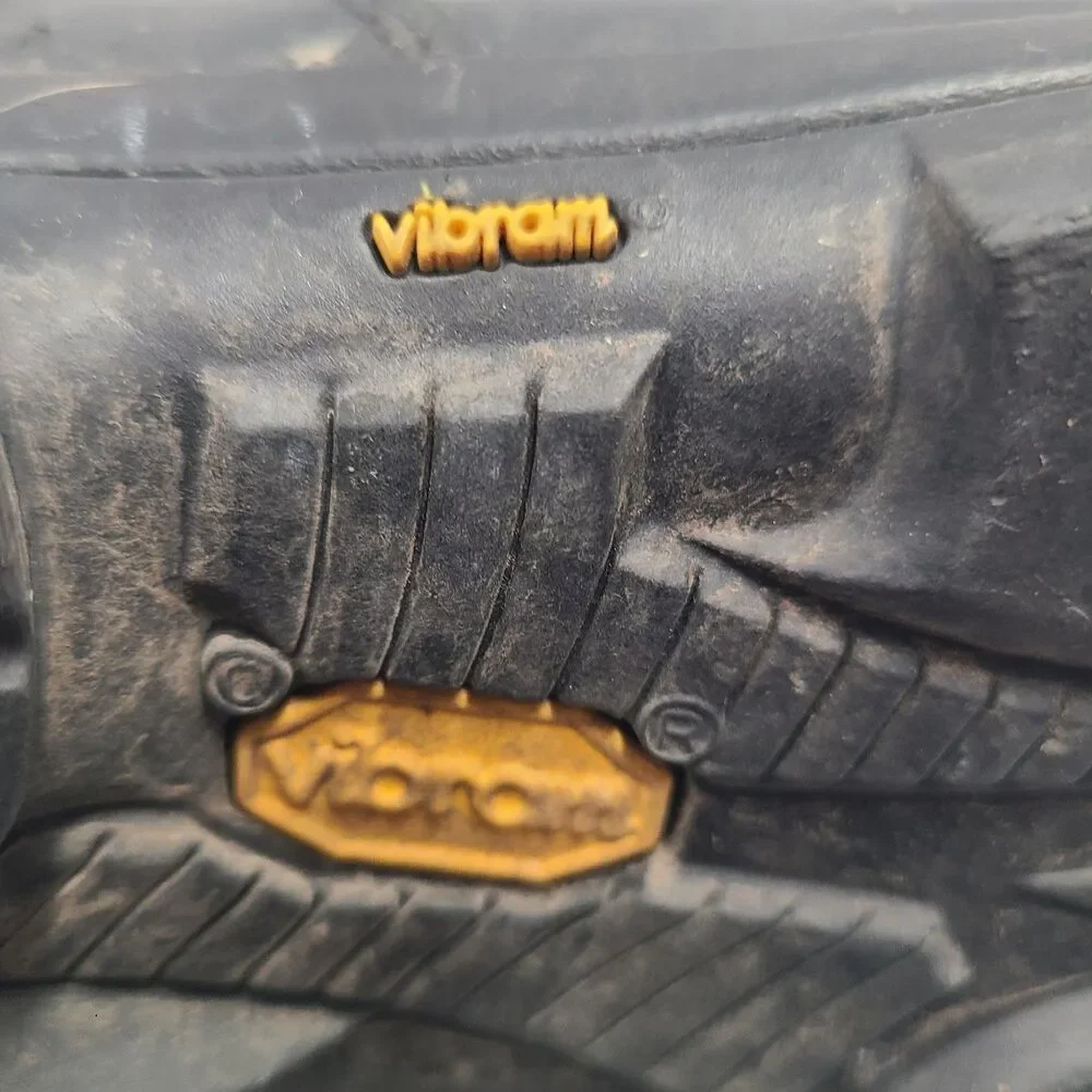 RED WING 6690 MEN'S SZ 8.5 D STEEL TOE WORK SAFETY BLACK LEATHER BOOT VIBRAM